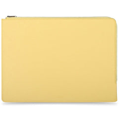 Holdit Læder MacBook / Laptop Case 16" (39 x 27 cm) - Gul