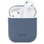 Holdit  Silikone Cover Til Apple AirPods (1 & 2. gen.) - Pacific Blue