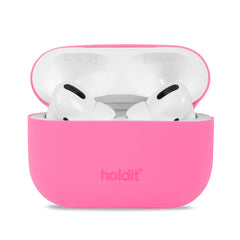 Holdit  Silikone Cover Til AirPods Pro - Bright Pink