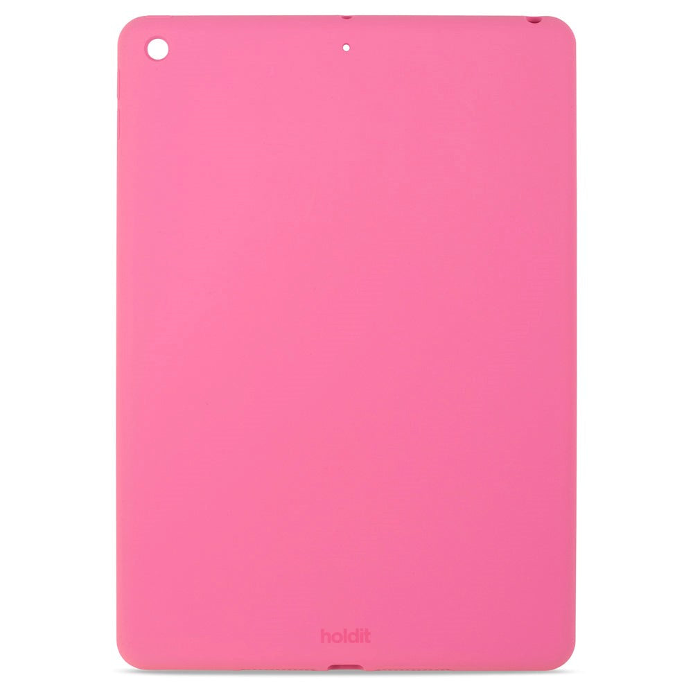 iPad 10.2" (2021 / 2020 / 2019) Holdit Silikone Cover - Bright Pink
