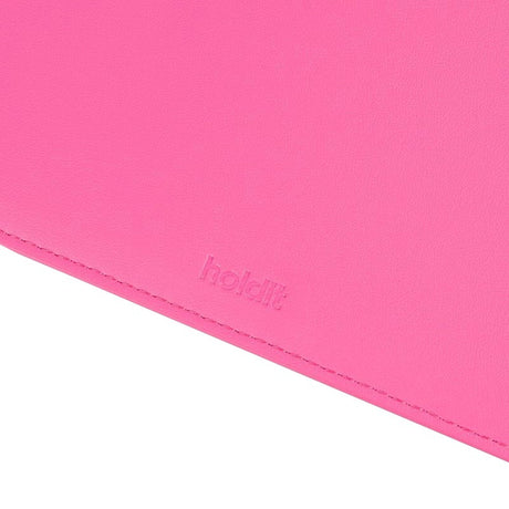Holdit Vegansk Læder Sleeve til MacBook / Laptop 14" (32.5 x 22.7cm) - Bright Pink