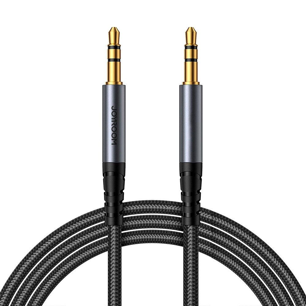 Joyroom AUX Lydkabel / 3.5mm Minijack - 1.2m - Sort
