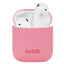 Holdit  Silikone Cover Til Apple AirPods (1 & 2. gen.) - Rouge Pink