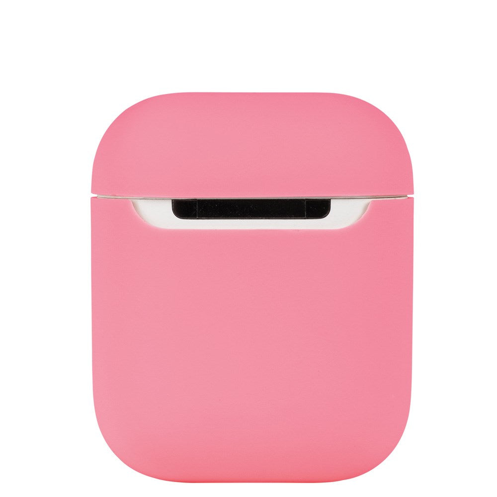 Holdit  Silikone Cover Til Apple AirPods (1 & 2. gen.) - Rouge Pink