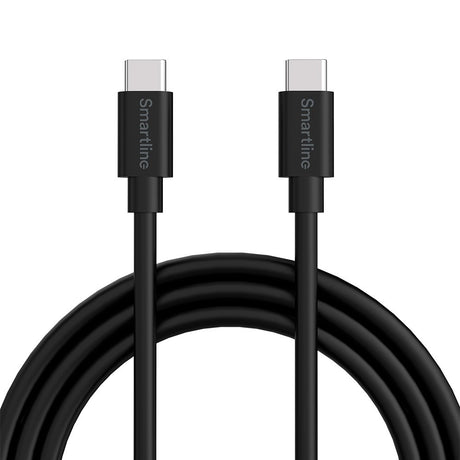 Smartline (3A/60W) USB-C til USB-C Kabel 3 m. - Sort