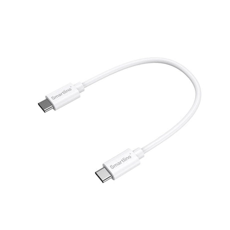 Smartline 60W USB-C til USB-C Kabel 20cm - Hvid
