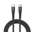 Smartline 100W USB-C til USB-C Kabel 2 m. - Sort