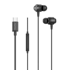 Smartline In-Ear Høretelefoner m. USB-C & Mikrofon - Sort