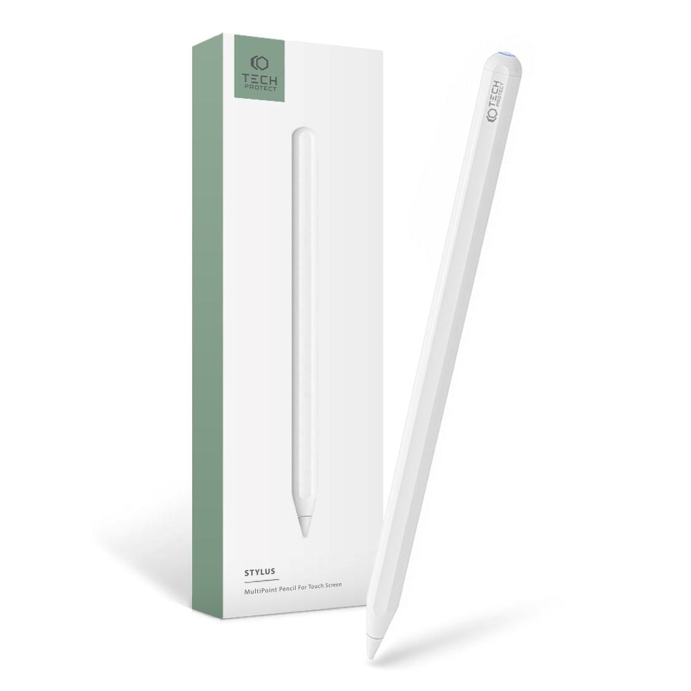 Tech Protect Digital Stylus Pen (2) Til iPad - Hvid