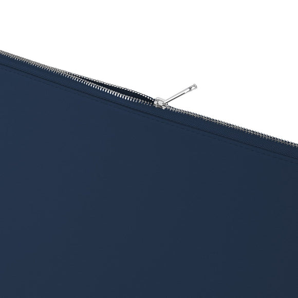 Holdit Kunstlæder Sleeve til MacBook / Laptop 14" (34.2 x 24.2cm) - Midnight Blue