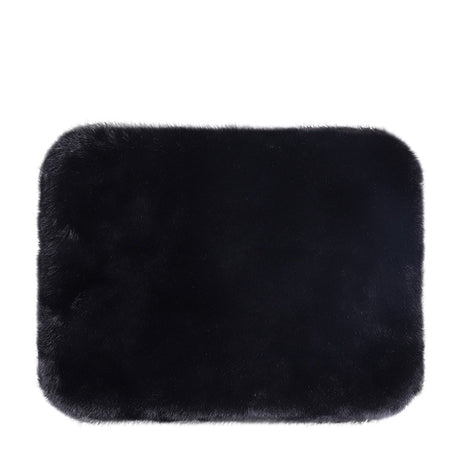 Holdit Kunstpels Sleeve til MacBook / Laptop 14" (34.2 x 24.2cm) - Sort