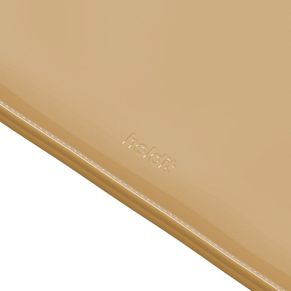 Holdit Laklæder Sleeve til MacBook / Laptop 14" (34.2 x 24.2cm) - Beige