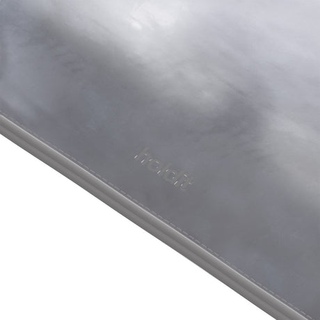 Holdit Laklæder Sleeve til MacBook / Laptop 14" (34.2 x 24.2cm) - Sølv