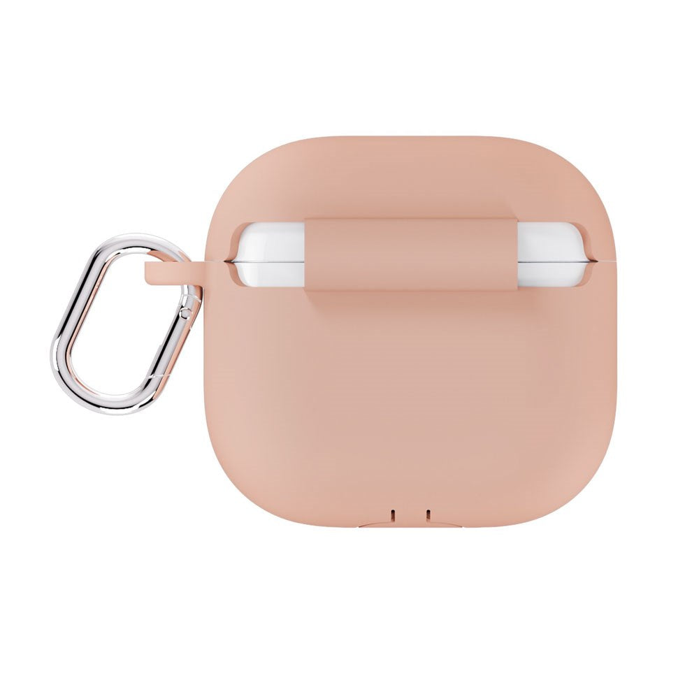 Apple AirPods (4. Gen.) Holdit Silicone Case m. Karabinhage - Bare Pink