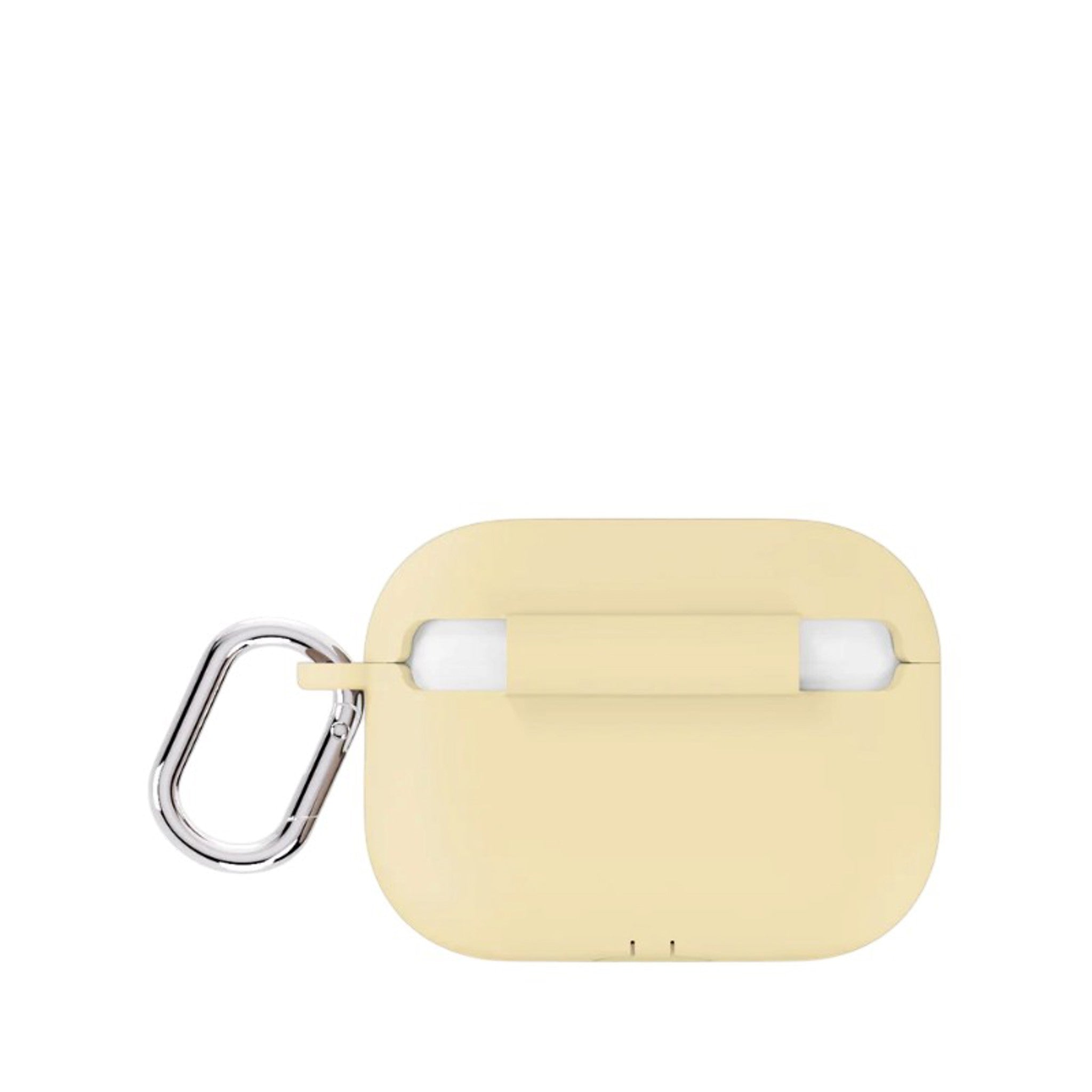 Apple AirPods Pro (3. Gen.) Holdit Silicone Case m. Karabinhage - Butter Yellow