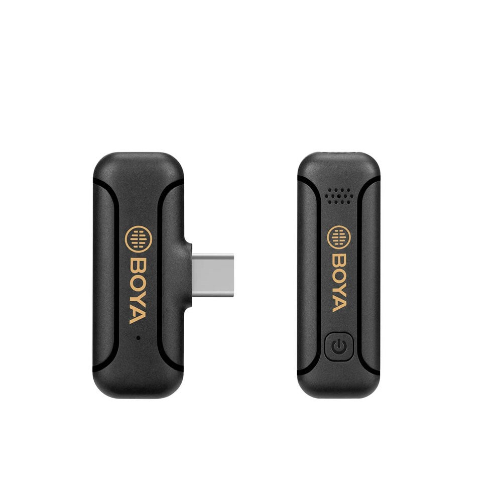 BOYA BY-WM3 Trådløst Mikrofon Sæt m. USB-C - Sort