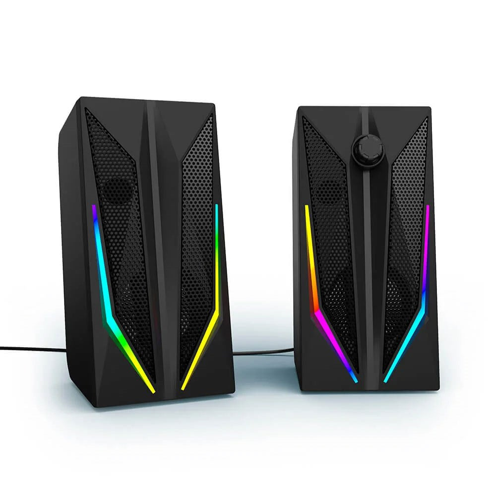 uRage BLAST-R 200 Gaming Højttaler Sæt m. RGB Lys - Sort