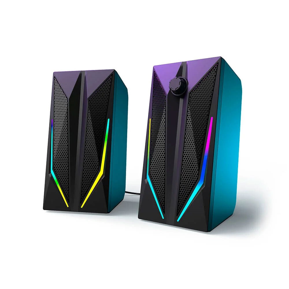 uRage BLAST-R 200 Gaming Højttaler Sæt m. RGB Lys - Sort