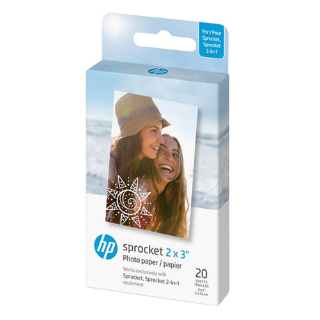 HP Sprocket / Spocket 2-in-1 Fotopapir 5 x 7,6 cm - 20 Pack