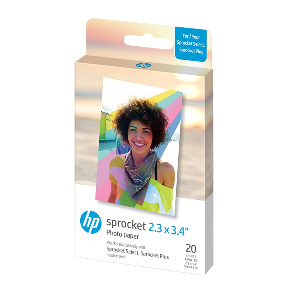 HP Sprocket Select / Sprocket Plus Fotopapir 5,8 x 8,7 cm - 20 Pack