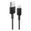 Anker 322 USB-C Kabel 15W m. Nylon 1.8m - Sort