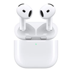 Apple AirPods 4 med Aktiv Støjreduktion  In-Ear Headset m. Trådløst Opladningsetui - Hvid
