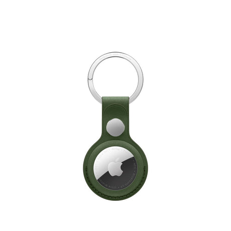 Original Apple AirTag 1. & 2. Gen. FineWoven Key Ring - Moss (MGFX4ZM/A)