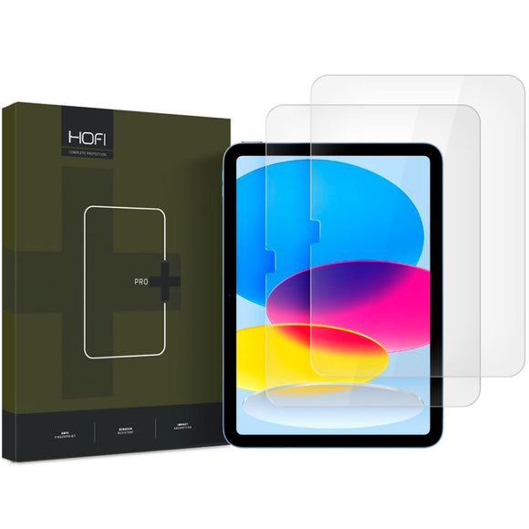HOFI Glass Pro+ Skærmbeskyttelse 2-Pack til iPad 11" (2025) / iPad 10.9" (2024/2022) - Klar