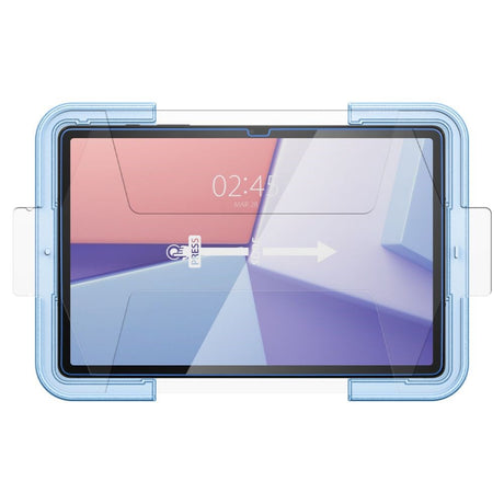 Samsung Galaxy Tab S9+ (Plus) Spigen EZ Fit Glas.tR Skærmbeskyttelse - Gennemsigtig