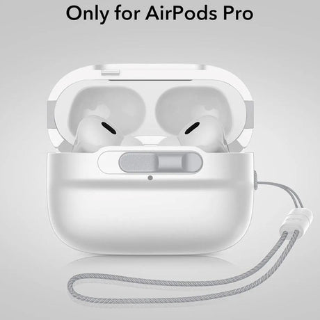 ESR AirPods Pro (1. & 2. Gen.) HaloLock Pulse Cover - MagSafe Kompatibel - Hvid