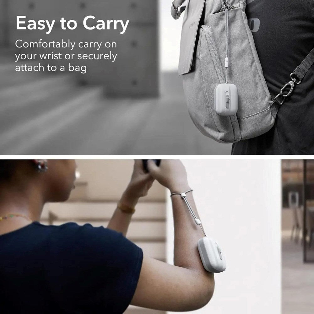 ESR AirPods Pro (1. & 2. Gen.) HaloLock Pulse Cover - MagSafe Kompatibel - Hvid