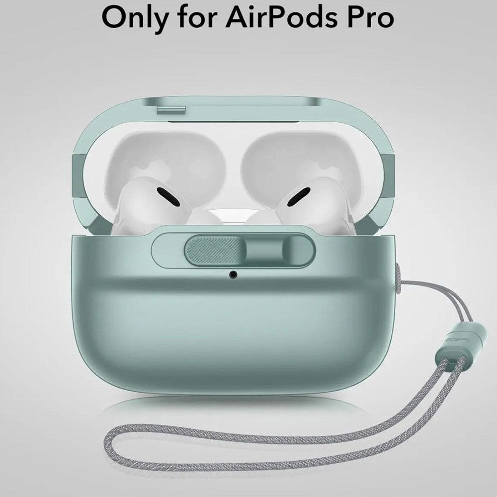 ESR AirPods Pro (1. & 2. Gen.) HaloLock Pulse Cover - MagSafe Kompatibel - Grøn