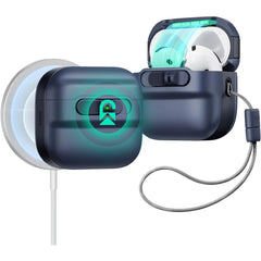 ESR AirPods (4. Gen.) HaloLock Pulse Cover - MagSafe Kompatibel - Blå