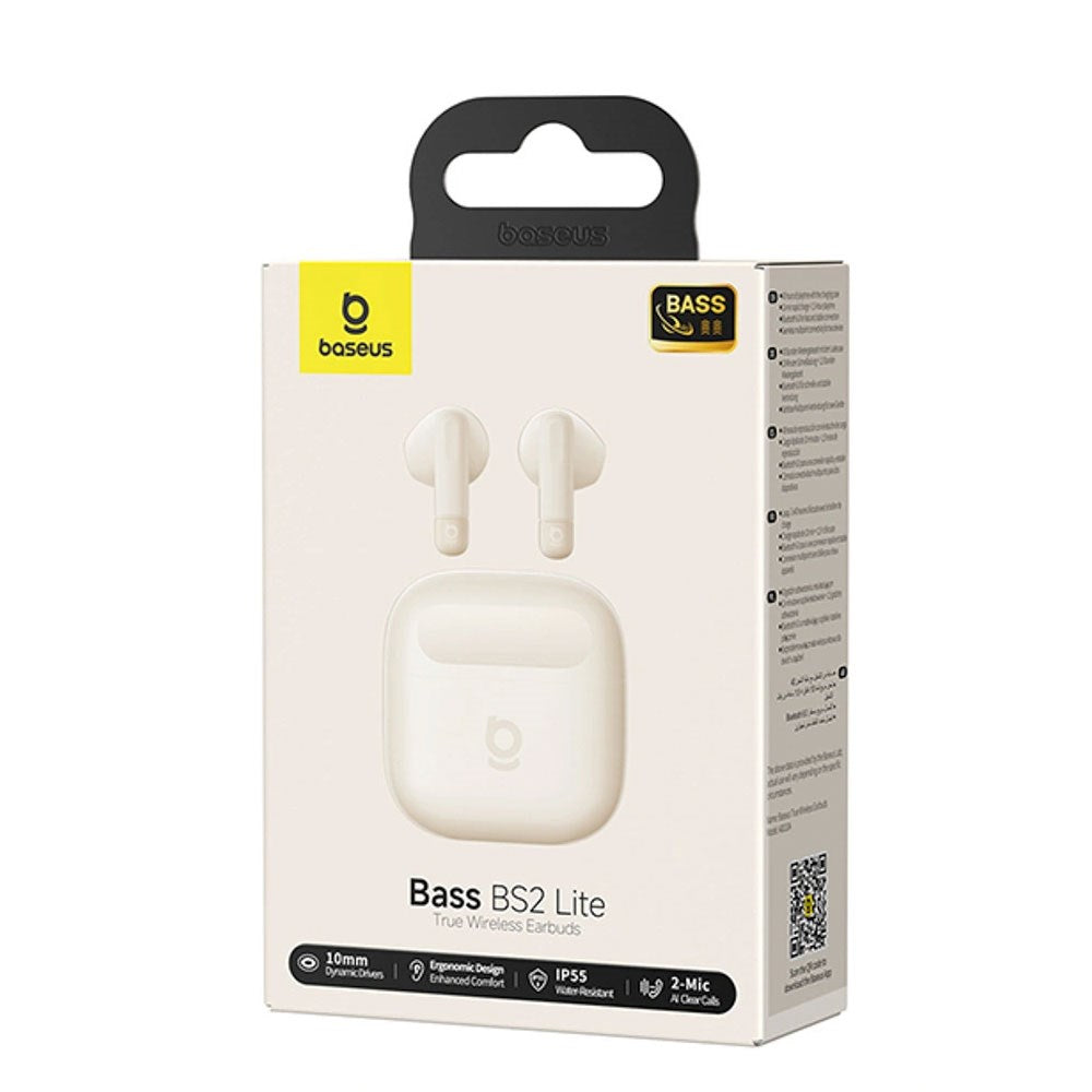 Baseus Bass BS2 Lite True Wireless Høretelefoner - Lyserød
