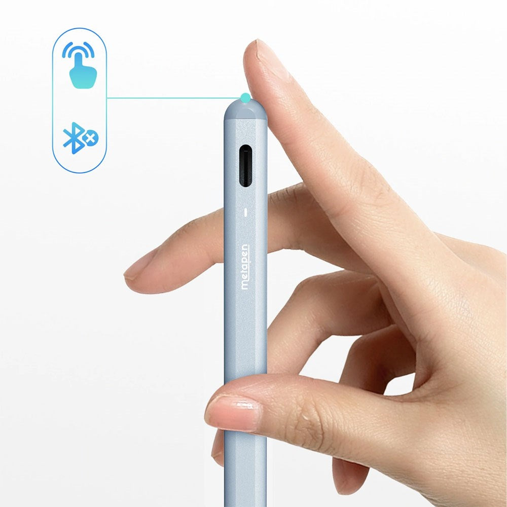Metapen A8 Stylus Pen til iPad - USB-C - Blå