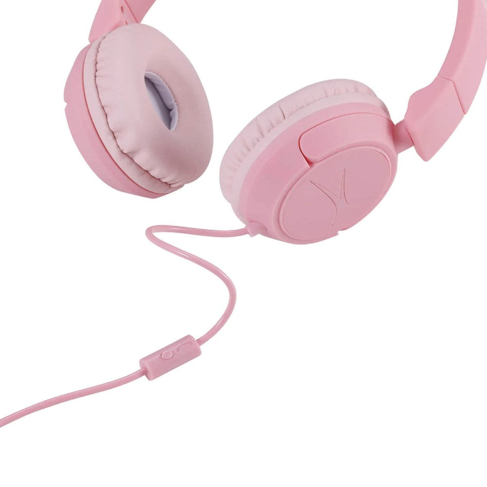 Altec Lansing Børneheadset m. Ledning - On-Ear - Lyserød