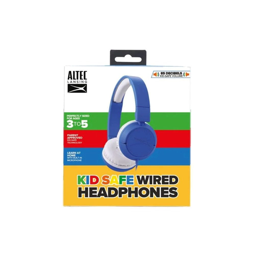 Altec Lansing Børneheadset m. Ledning - On-Ear - Blå
