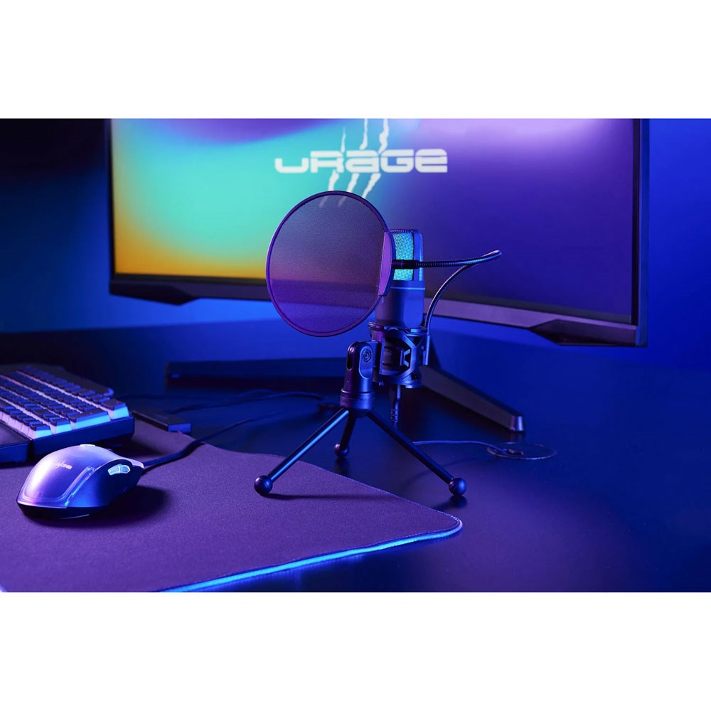 uRage Stream 410 HD Studio Mikrofon - Sort