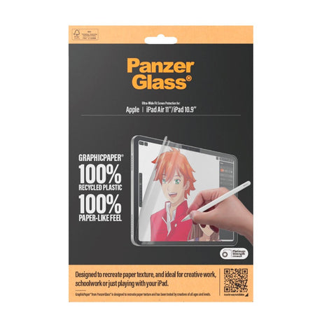 PanzerGlass Graphicpaper Skærmbeskyttelsesfilm - iPad Air 11" (2026 / 2025 / 2024)/iPad 11" (2025) / iPad 10.9" (2024/2022) - Gennemsigtig