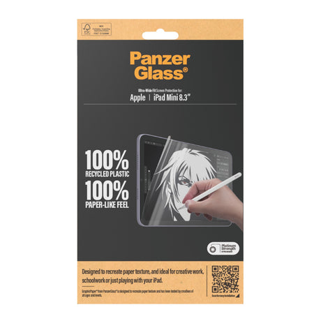 PanzerGlass GraphicPaper Skærmbeskytter - iPad Mini (2024/2021) - Ultra-Wide Fit
