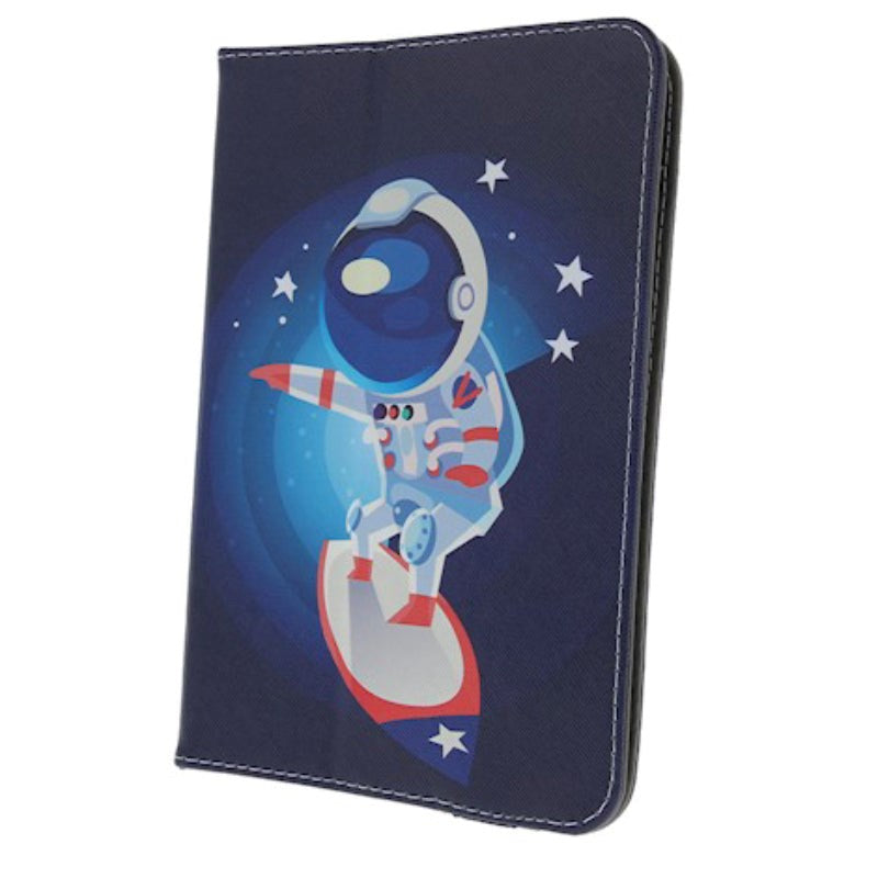 Universal Børne Cover til 9-10" Tablets - Astronaut På Snowboard