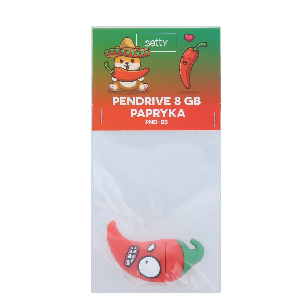 Setty USB Stik 8 GB - Chili