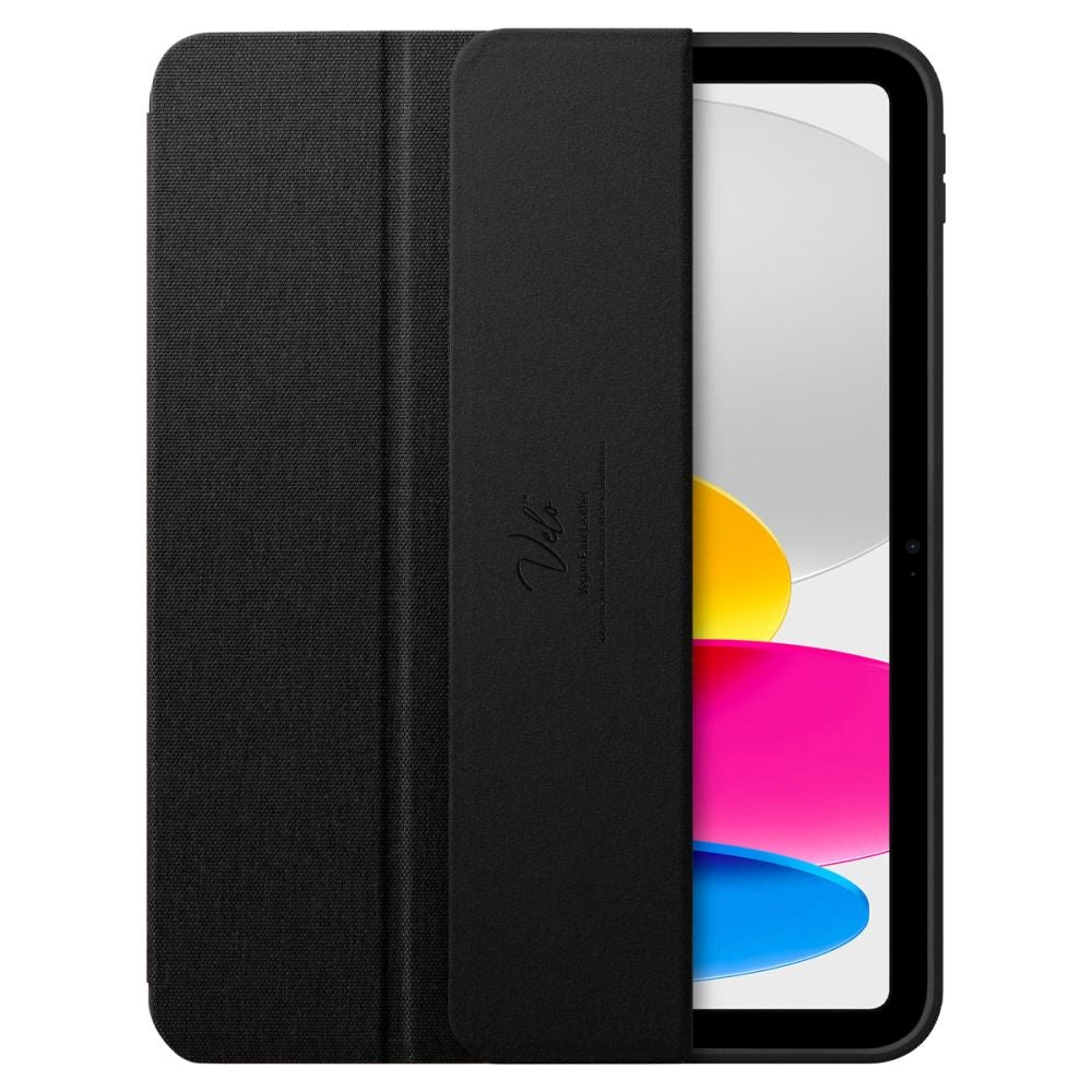 iPad 11" (2025) / iPad 10.9" (2024/2022) Spigen Urban Fit Stof Cover m. Pen Holder - Sort
