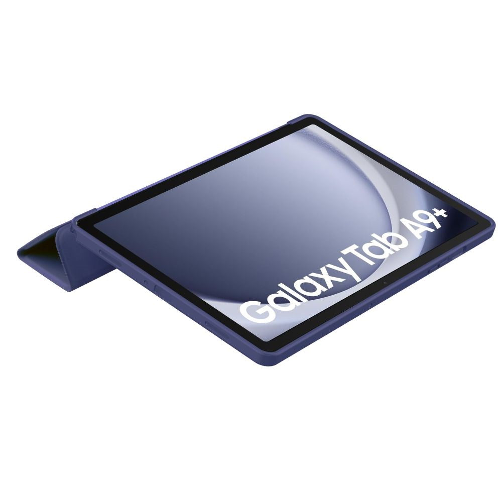 Samsung Galaxy Tab A9+ (Plus) Tech-Protect Smartcase Cover - Blå