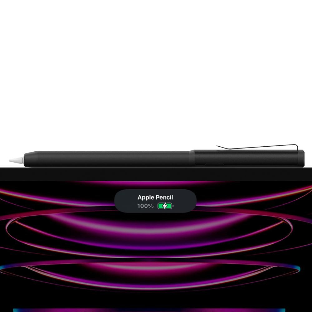 Spigen DA201 Apple Pencil (2nd) Silikone Cover - Sort