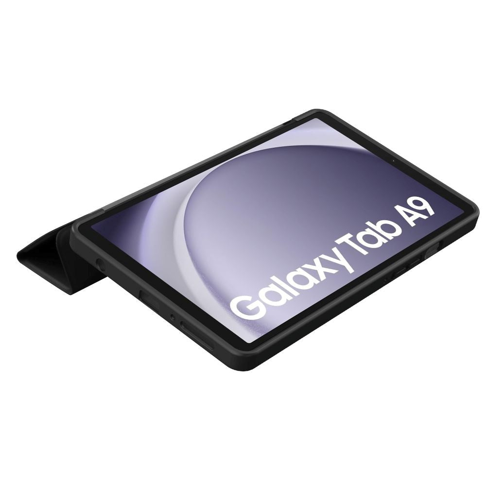 Samsung Galaxy Tab A9 Tech-Protect Smartcase Cover - Sort