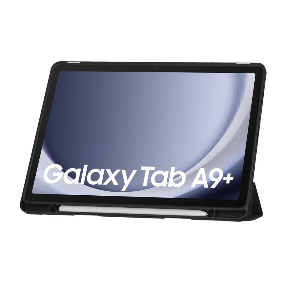 Samsung Galaxy Tab A9+ (Plus) Tech-Protect SC Cover m. Stylus Holder - Sort