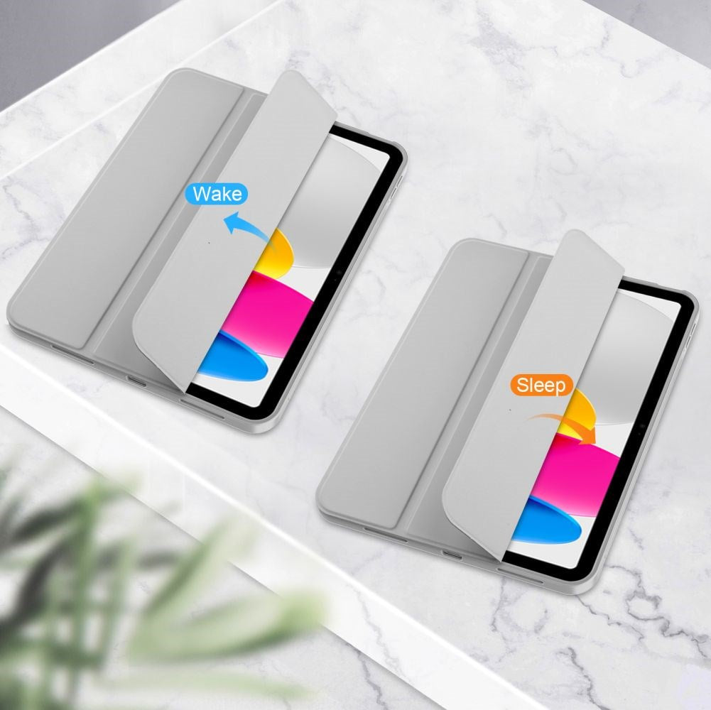 iPad 11" (2025) / iPad 10.9" (2024/2022) Tech-Protect SC Cover m. Apple Pencil Holder - Grå