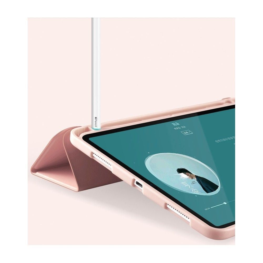 iPad Air 11-10.9" (2026-2020) Tech-Protect Smartcase Cover m. Apple Pencil Holder - Sort