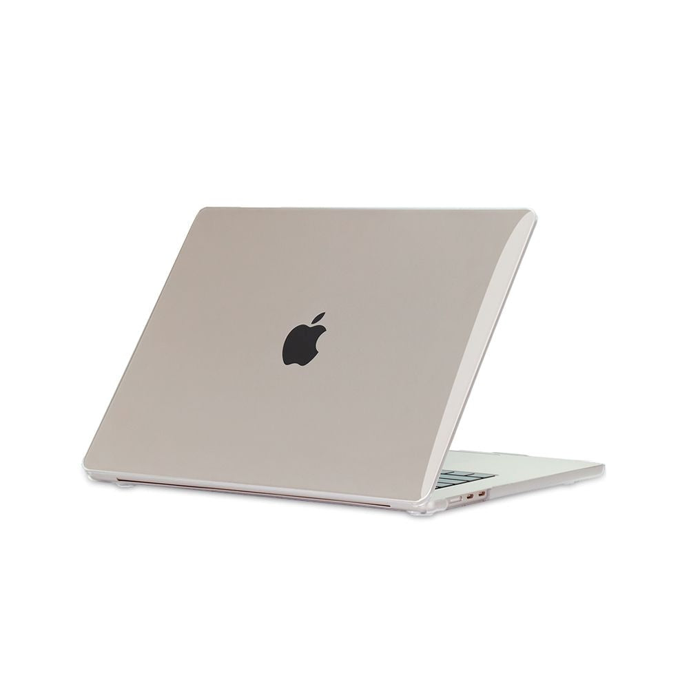 MacBook Air 15" M5/M4/M3/M2 (2026-2023) - Tech-Protect Smartshell Cover - Crystal Clear